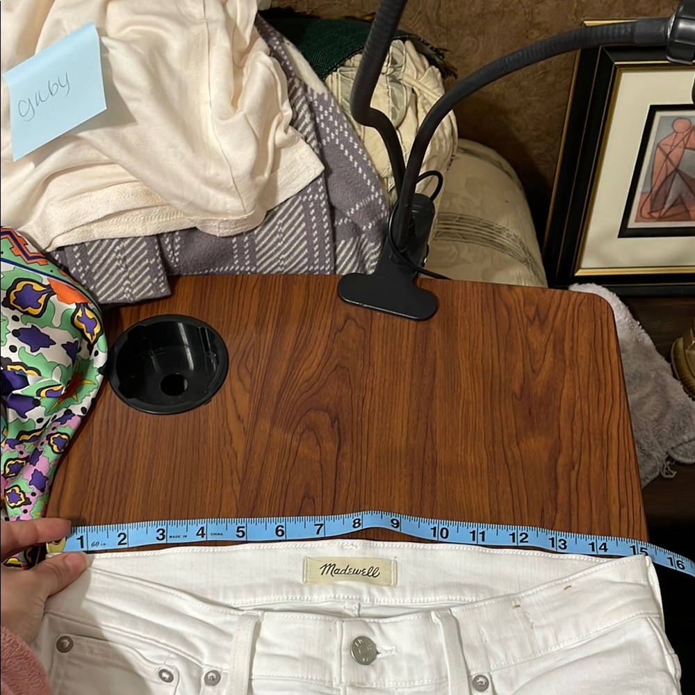 Madewell White Mid-Rise Kick Out Jeans Size 28 - Picture 6 of 7